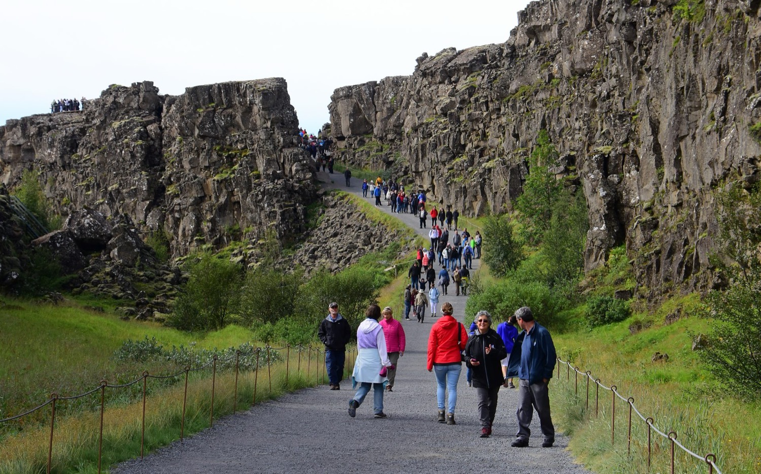 Almannagjá at Þingvellir