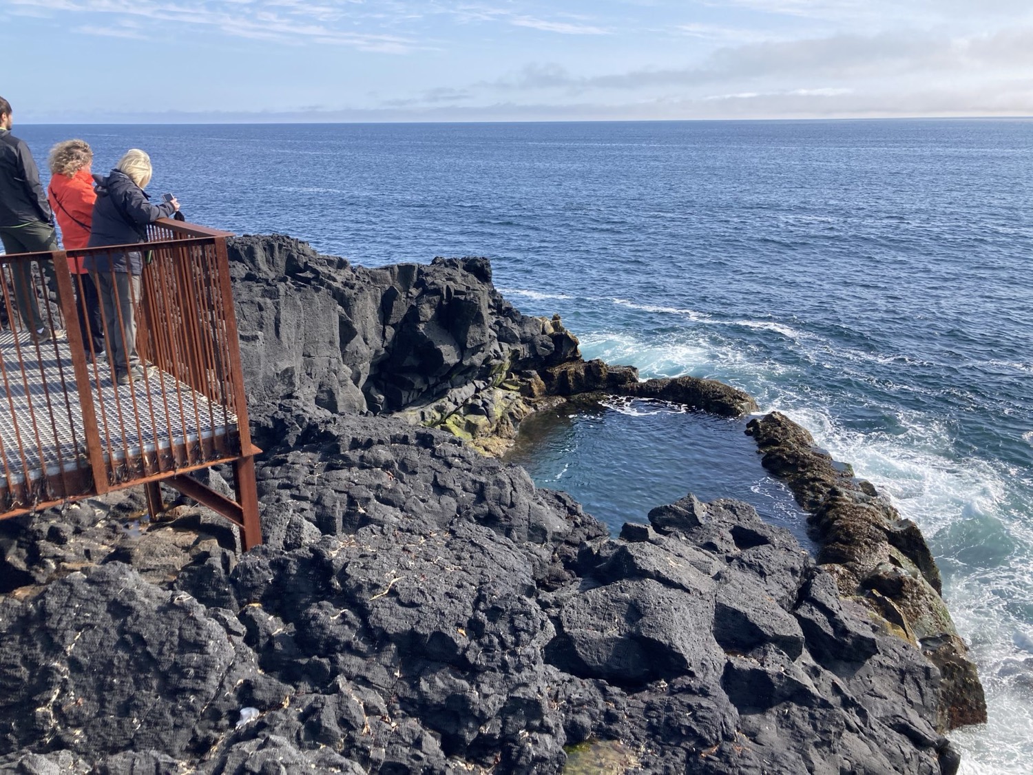 Sea cliffs on the Reykjanes coast