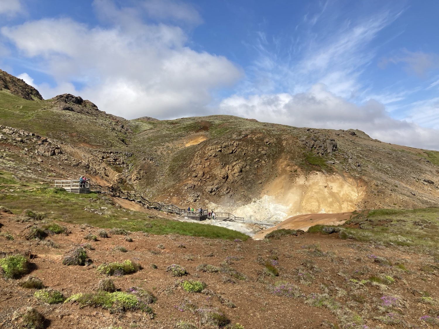 Lava and hills on Reykjanes