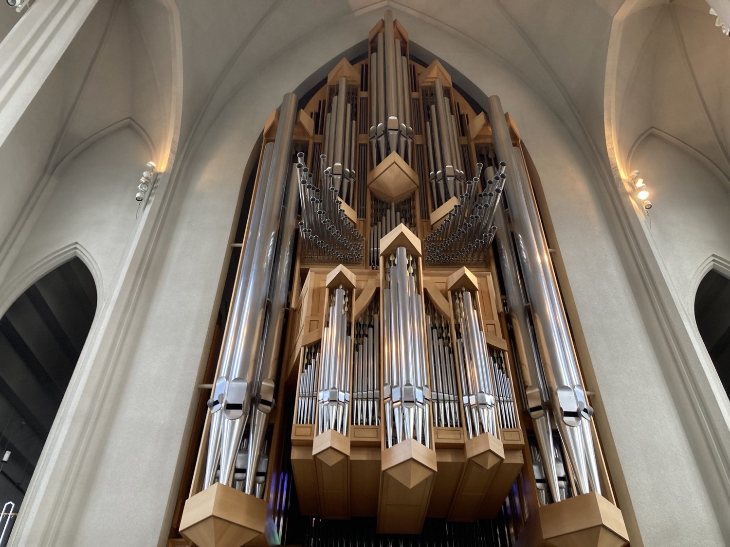 The organ in Hallgrímskirkja